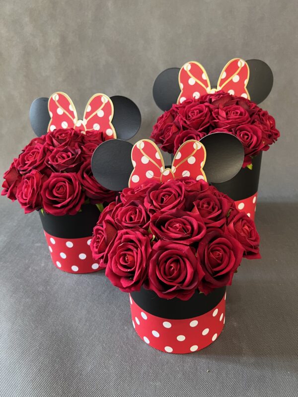 Duże pudełko kwiatowe Myszka Mickey - obrazek 3
