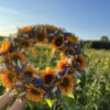 Dekoracyjny wianek na drzwi Maxi ''Sunny Sunday''