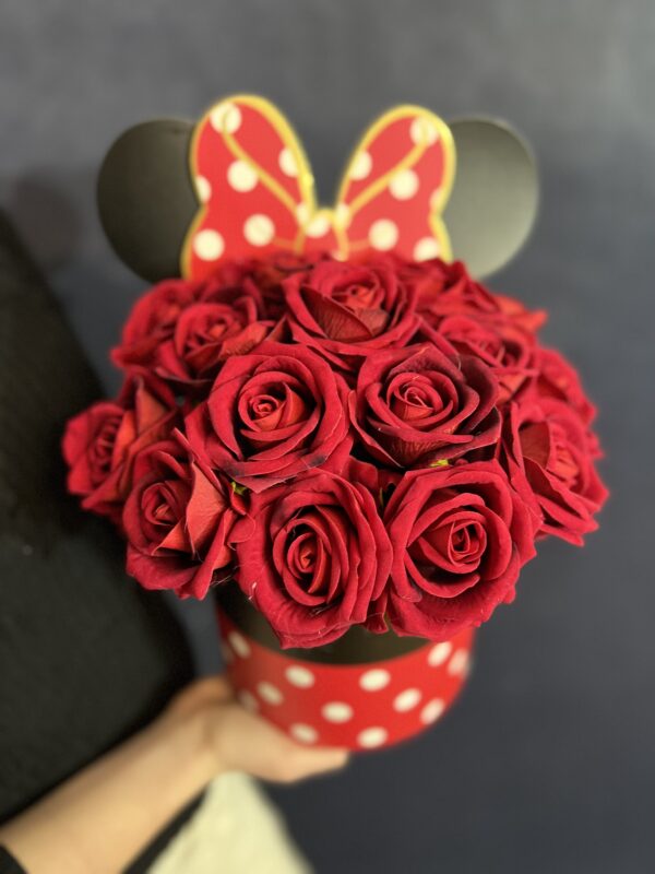 Duże pudełko kwiatowe Myszka Mickey - obrazek 2