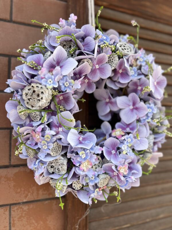 Wianek dekoracyjny ''Dreamy Pastel Floral Wreath''