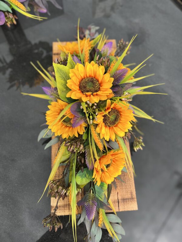 Komplet nagrobny ''Yellow Sunflowers'' - obrazek 4