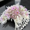 Dekoracja nagrobna ze skrzydłami ''Pink Floral Elegance'' - obrazek 4