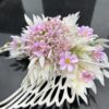 Dekoracja nagrobna ze skrzydłami ''Pink Floral Elegance'' - obrazek 5