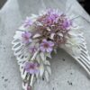 Dekoracja nagrobna ze skrzydłami ''Pink Floral Elegance'' - obrazek 2