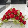 Kompozycja nagrobna ''Remembrance in Red and Green'' - obrazek 2