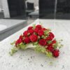 Kompozycja nagrobna ''Remembrance in Red and Green'' - obrazek 4