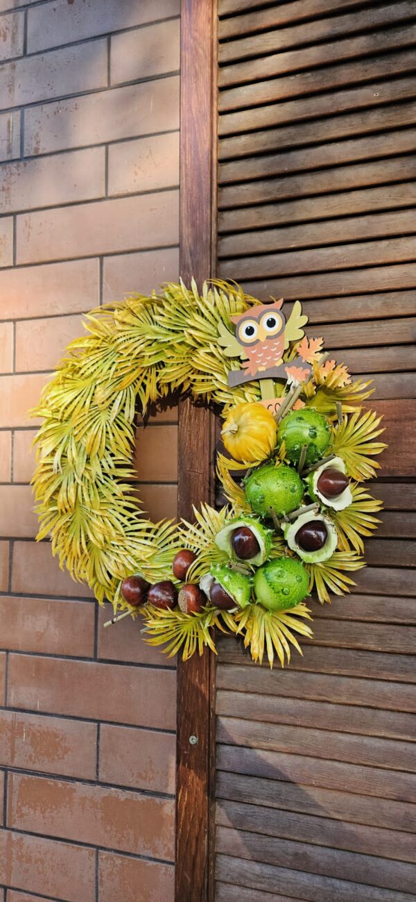 Jesienny wianek dekoracyjny ''Autumnal Treasures Wreath''