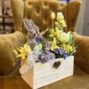 Wiosenny stroik ''Spring Bunny'' - obrazek 2