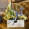 Wiosenny stroik ''Spring Bunny'' - obrazek 3