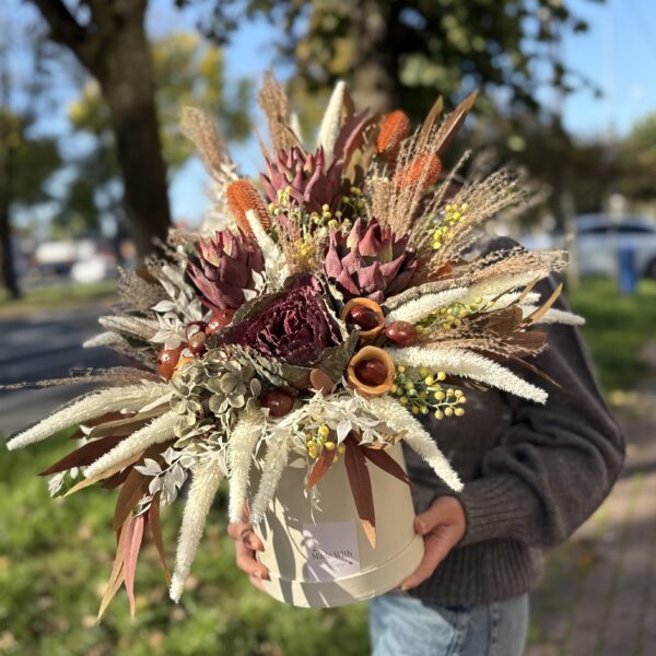 Jesienny flowerbox "Chestnut Autumn"