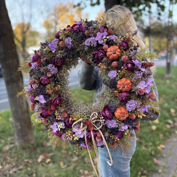 Wianek Jesienny "Purple Harvest"
